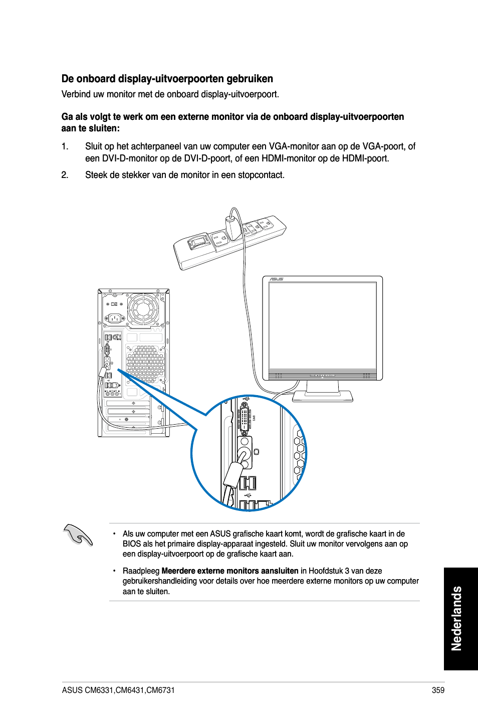 Nederlands | Asus CM6731 User Manual | Page 361 / 480