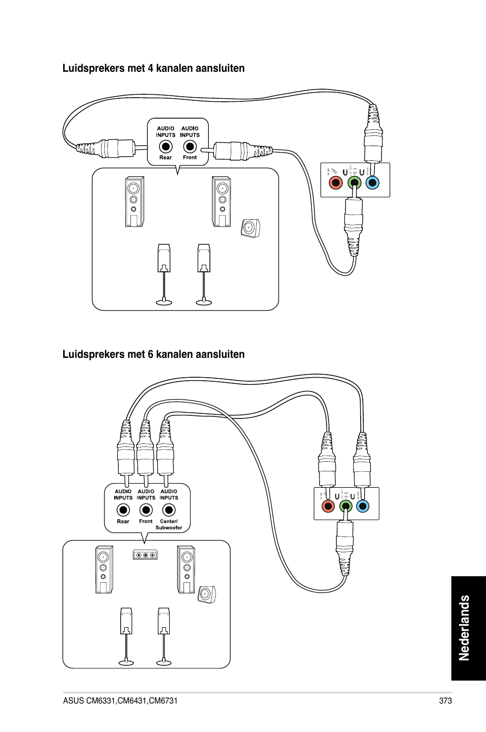 Nederlands | Asus CM6731 User Manual | Page 375 / 480