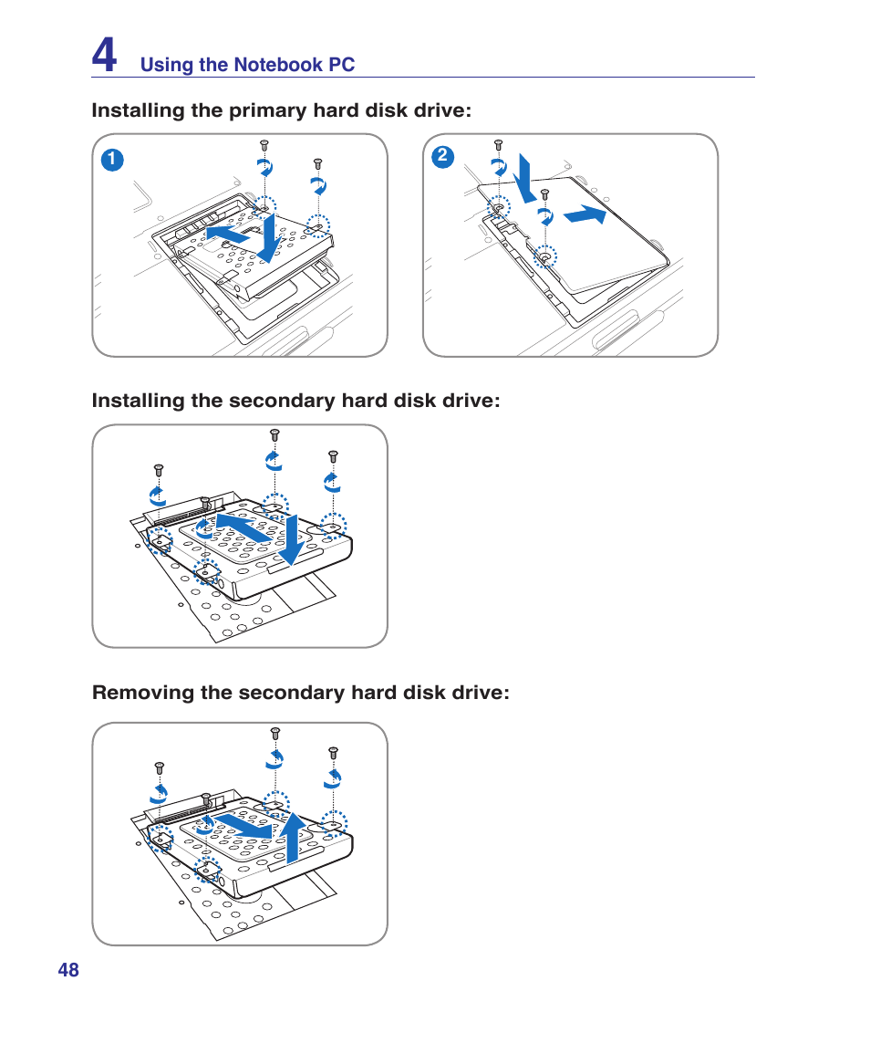 Asus X72VM User Manual | Page 48 / 91