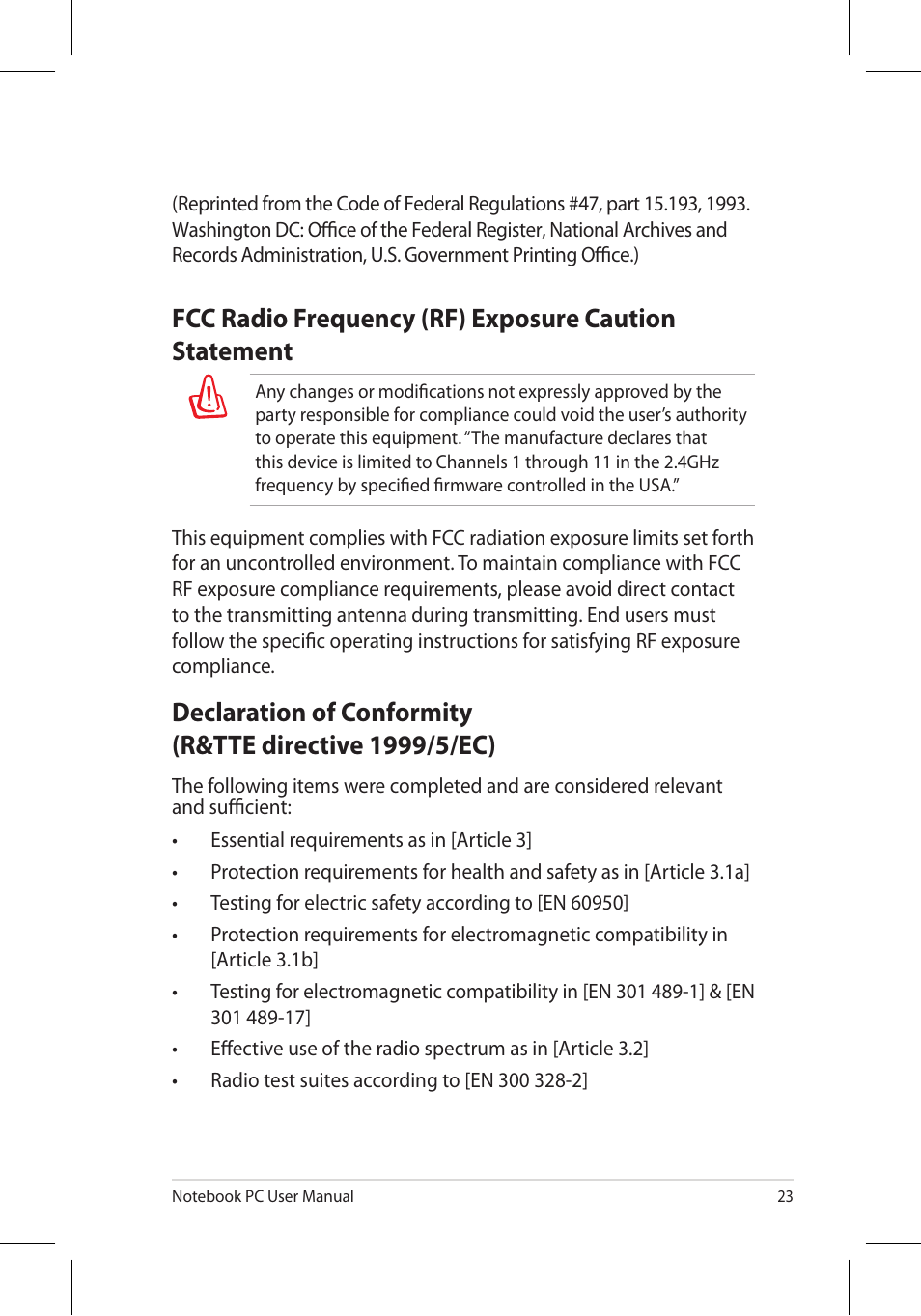 Asus B53J User Manual | Page 23 / 34
