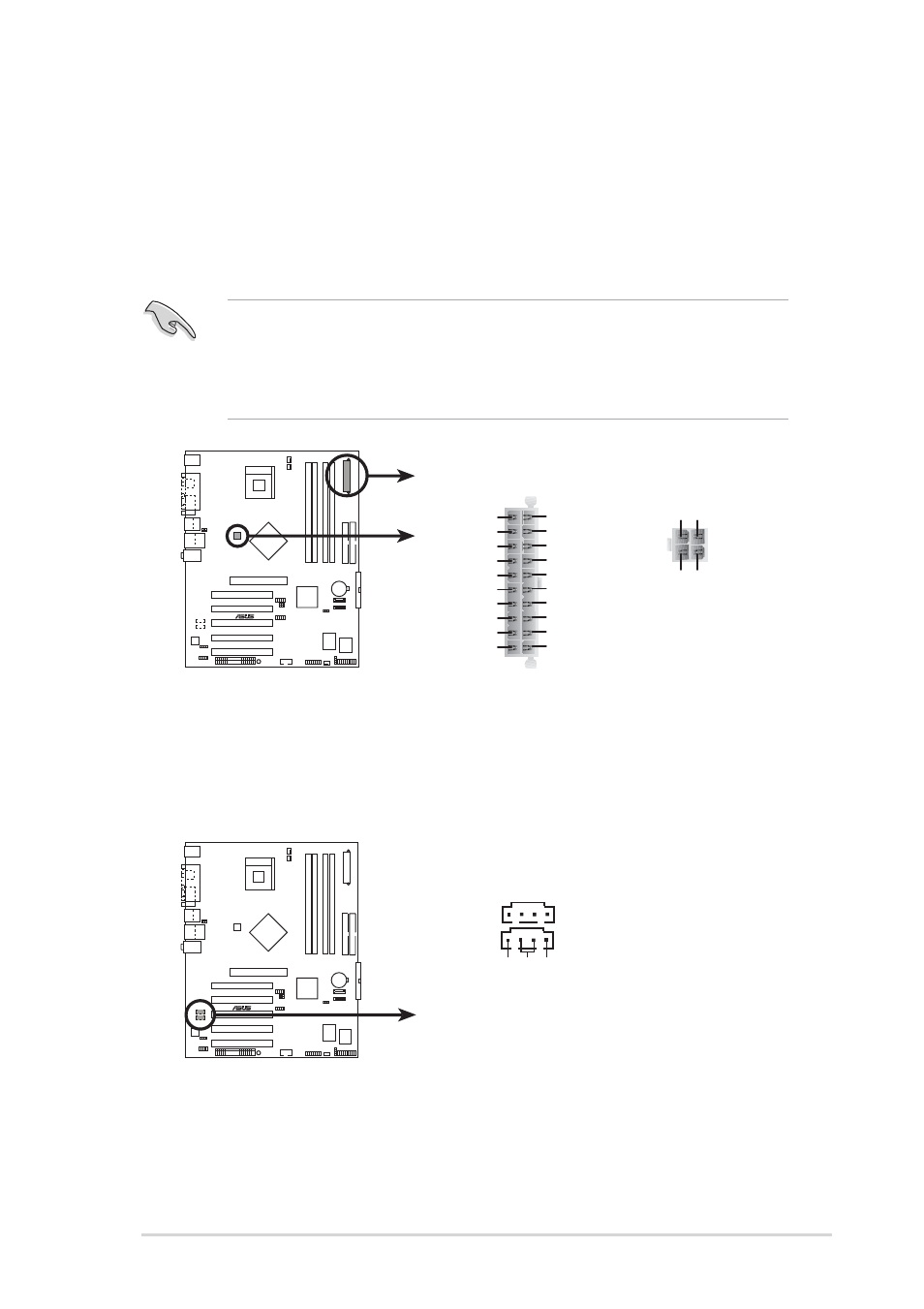 P4s800d internal audio connectors | Asus P4S800D User Manual | Page 29 / 84