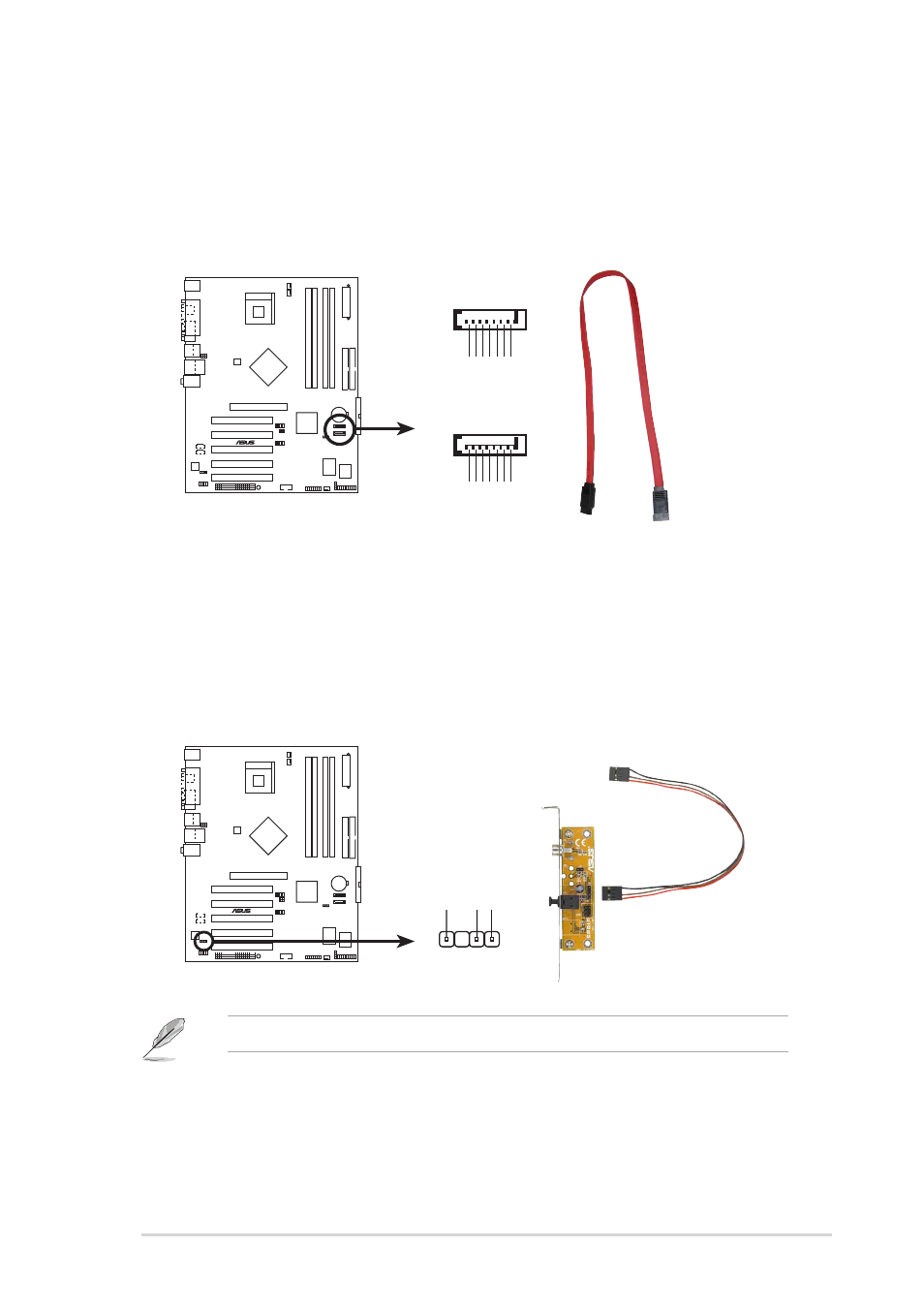 Sata1, P4s800d digital audio connector, Spdif_out1 | The s/pdif out module is purchased separately | Asus P4S800D User Manual | Page 33 / 84