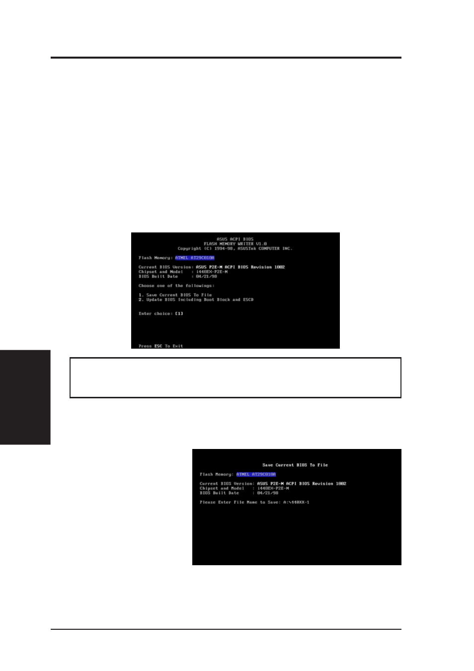 Iv. bios software, Main menu | Asus P2L97-DS User Manual | Page 38 / 72