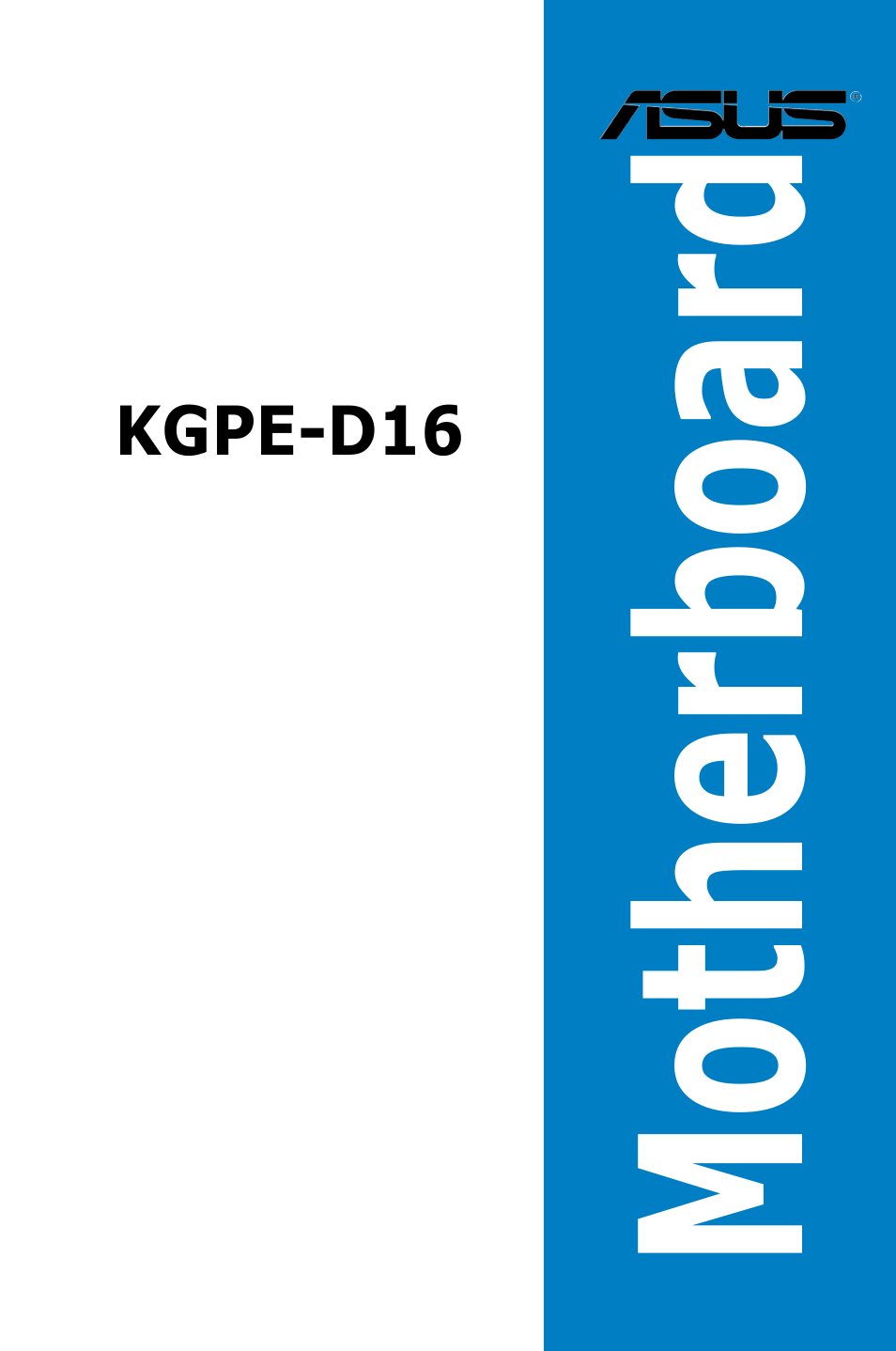 Asus KGPE-D16 User Manual | 158 pages