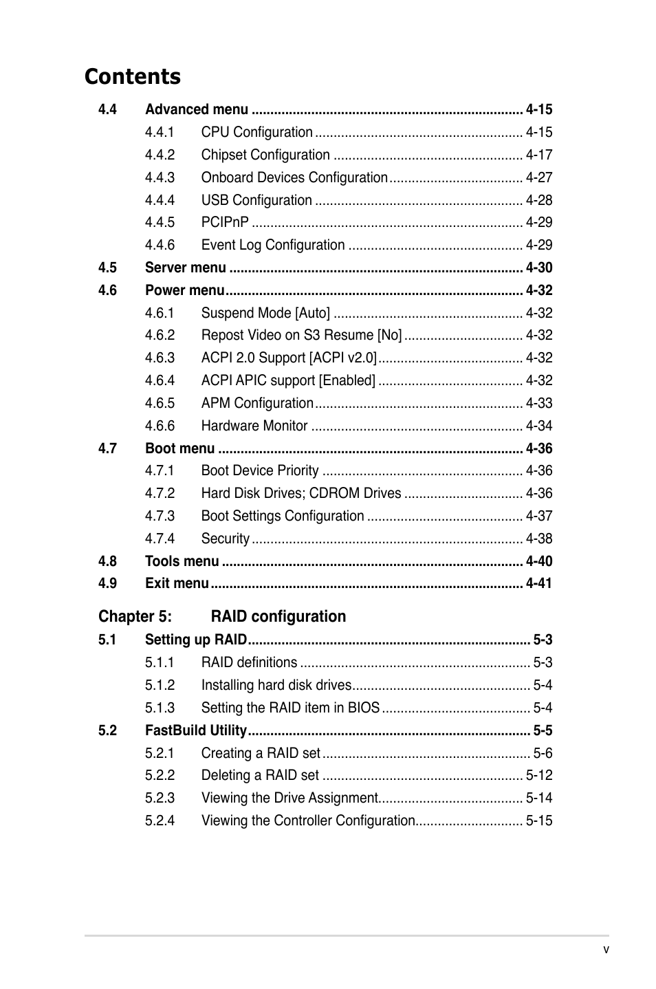 Asus KGPE-D16 User Manual | Page 5 / 158