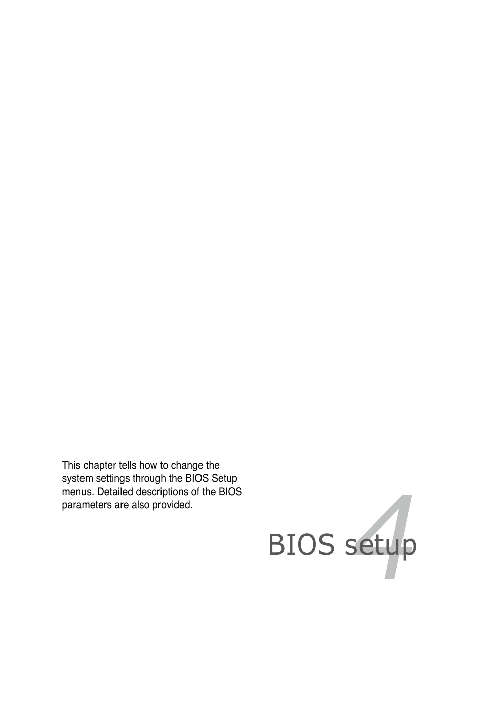 Chapter 4: bios setup, Chapter 4, Bios setup | Asus KGPE-D16 User Manual | Page 67 / 158