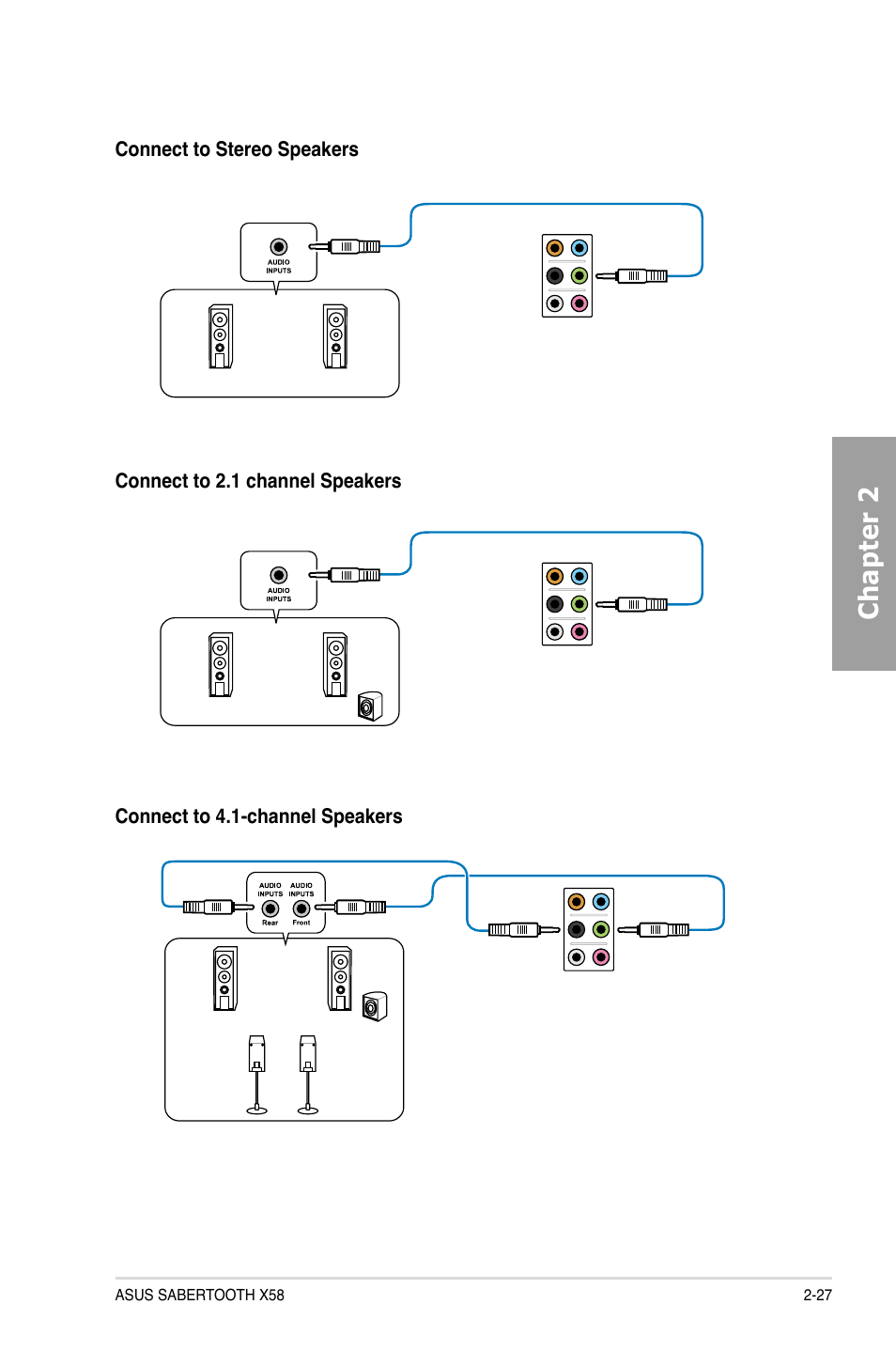 Chapter 2 | Asus Sabertooth X58 User Manual | Page 45 / 128