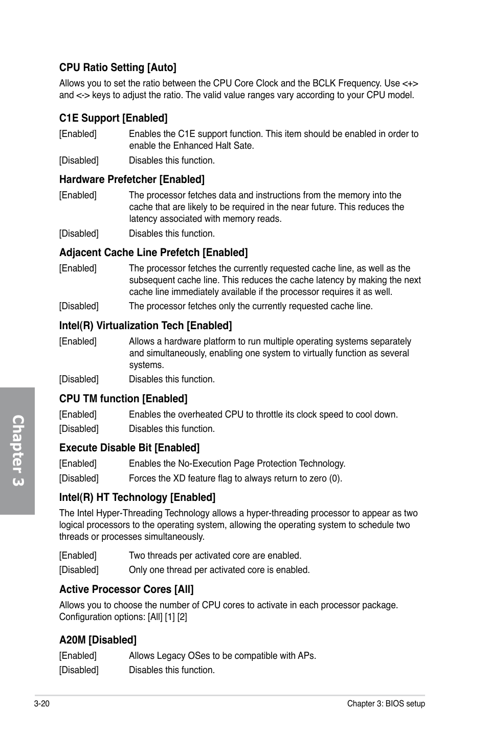 Chapter 3 | Asus Sabertooth X58 User Manual | Page 78 / 128