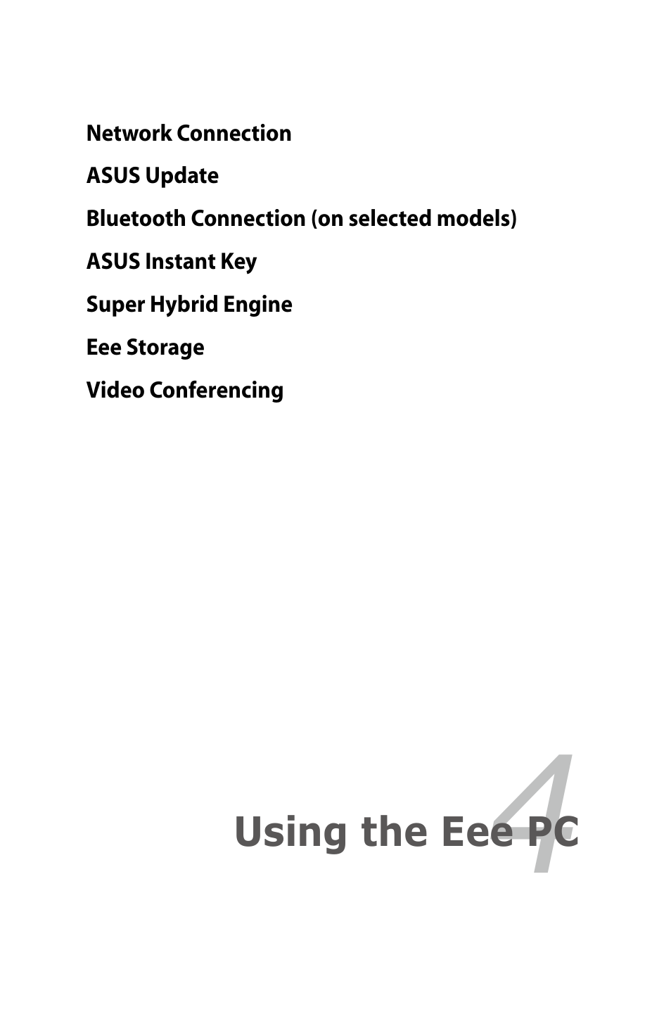 Asus Eee PC 904HA/XP User Manual | Page 45 / 84