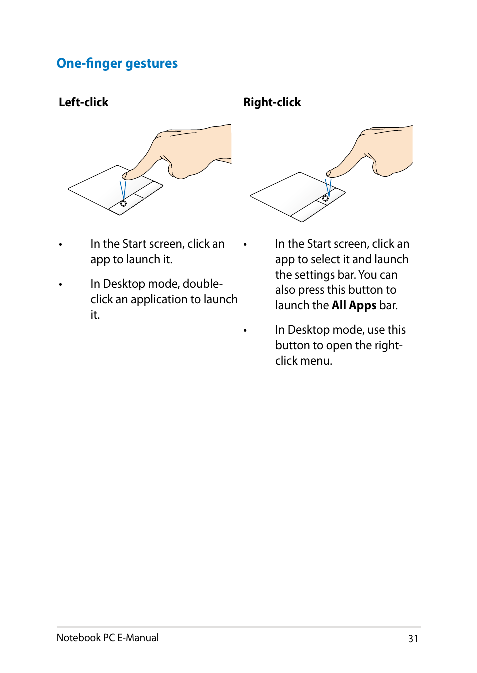 Asus PU301LA User Manual | Page 31 / 130