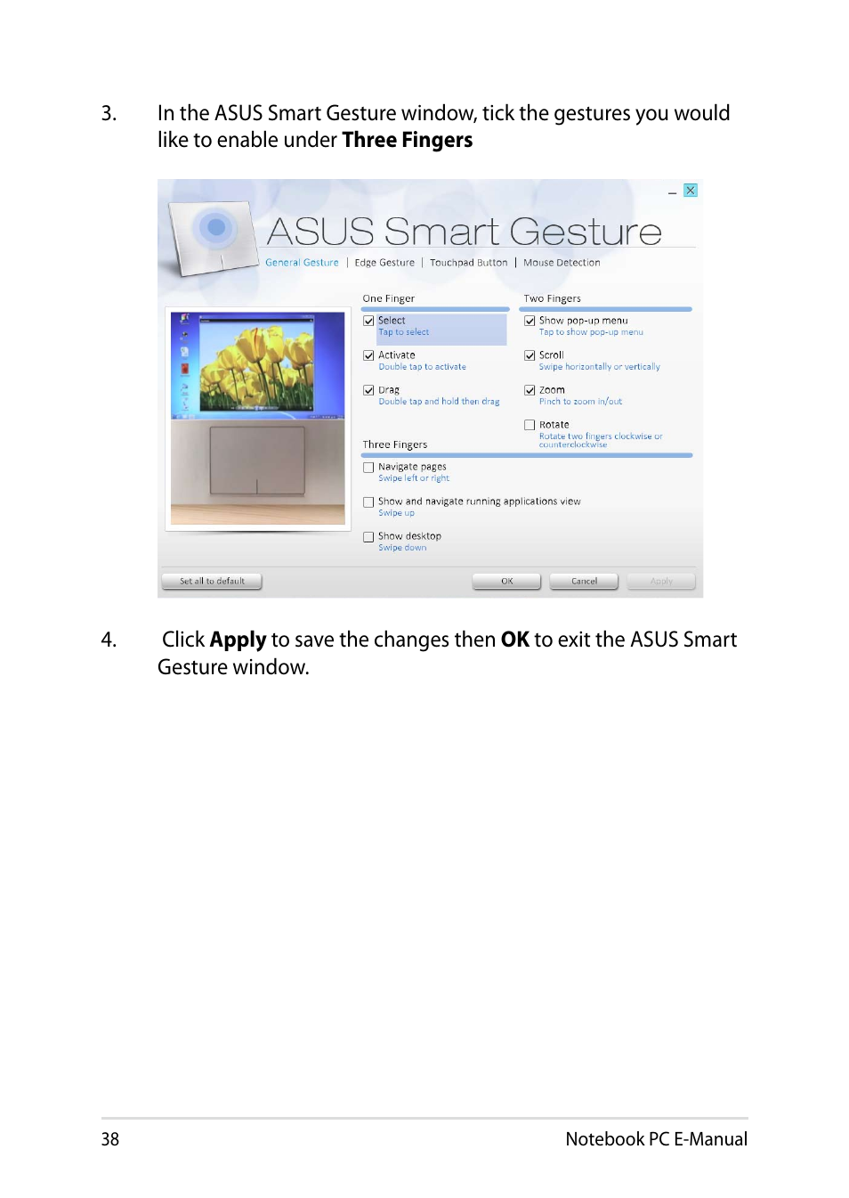 Asus PU301LA User Manual | Page 38 / 130