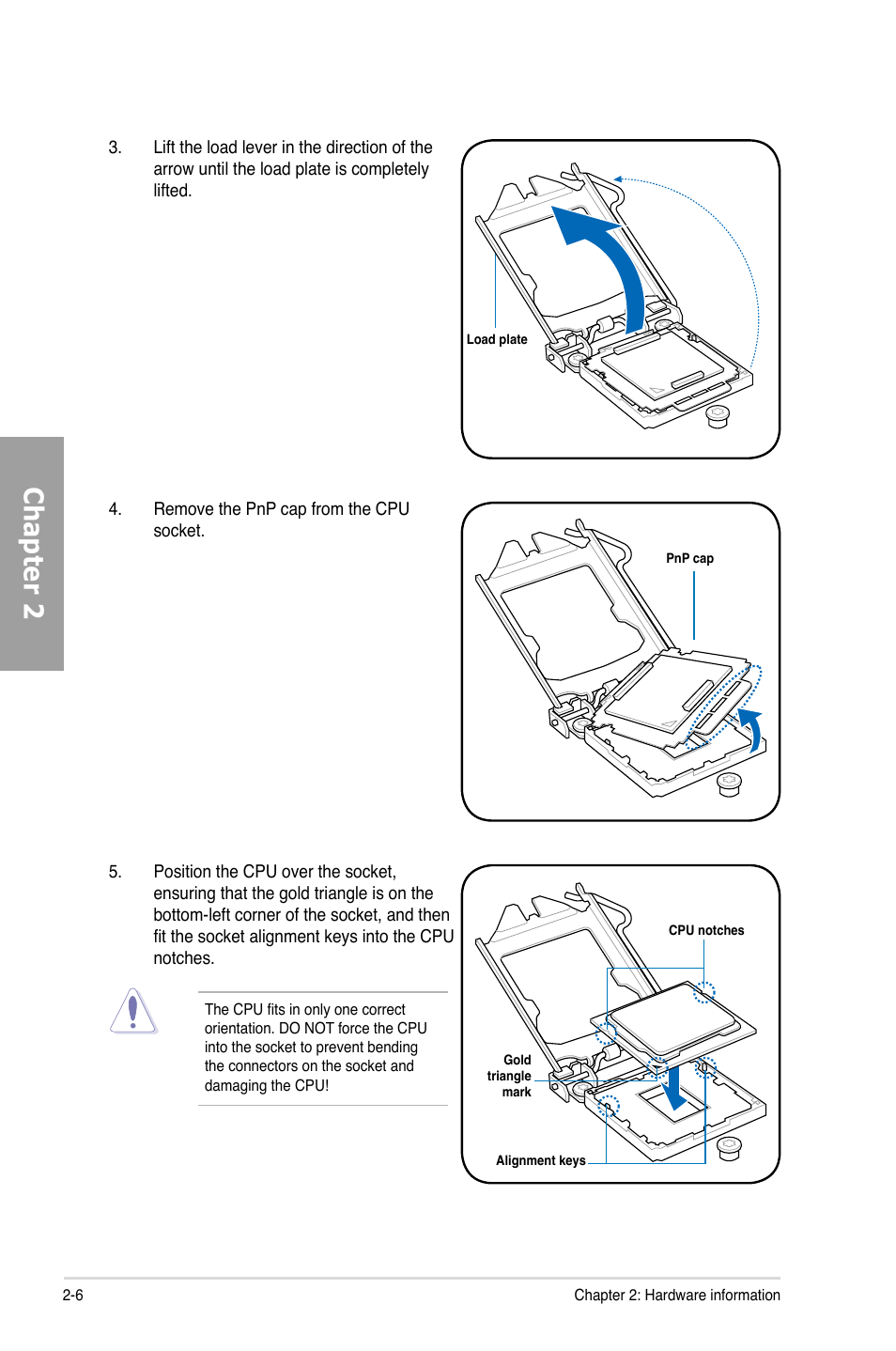 Chapter 2 | Asus P7P55D-E PRO User Manual | Page 24 / 124