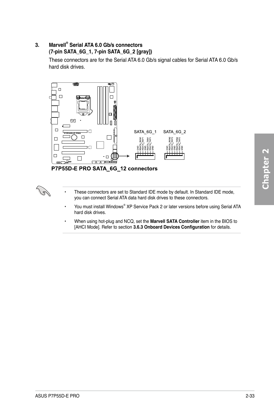 Chapter 2 | Asus P7P55D-E PRO User Manual | Page 51 / 124