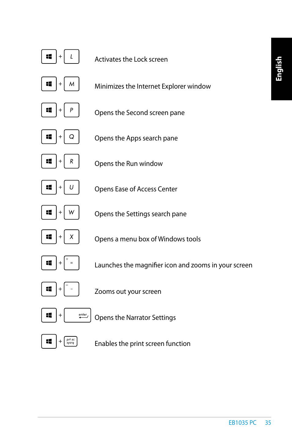 Asus EB1035 User Manual | Page 35 / 61