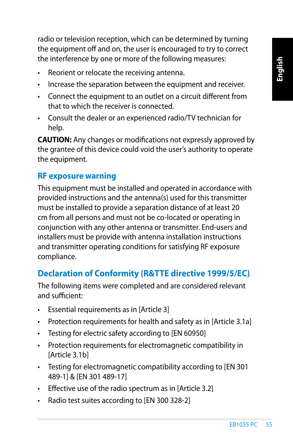 Asus EB1035 User Manual | Page 55 / 61