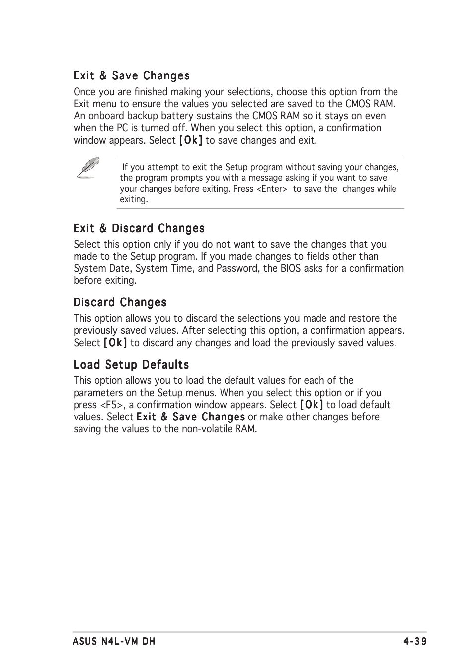 Asus N4L-VM DH User Manual | Page 103 / 148