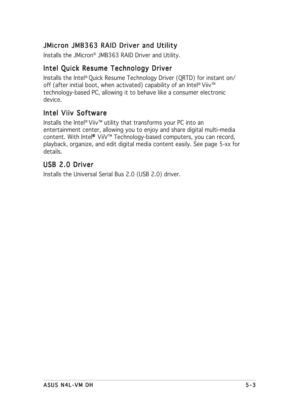 Asus N4L-VM DH User Manual | Page 109 / 148