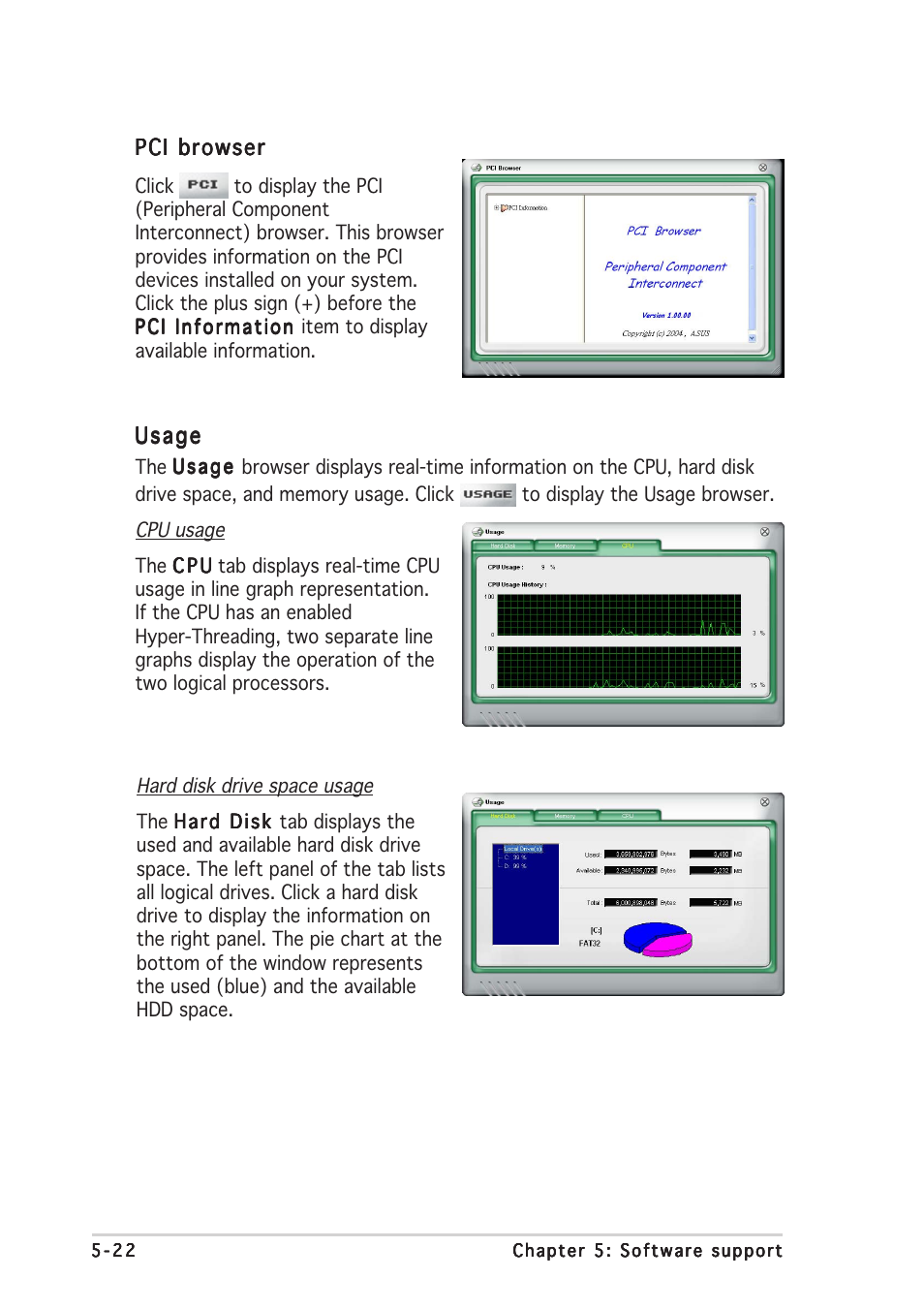 Asus N4L-VM DH User Manual | Page 128 / 148