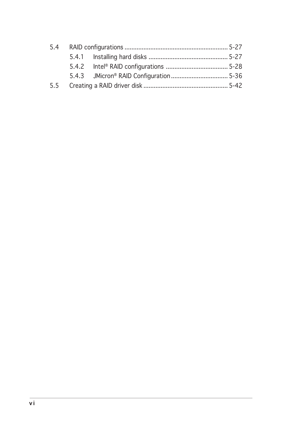 Asus N4L-VM DH User Manual | Page 6 / 148