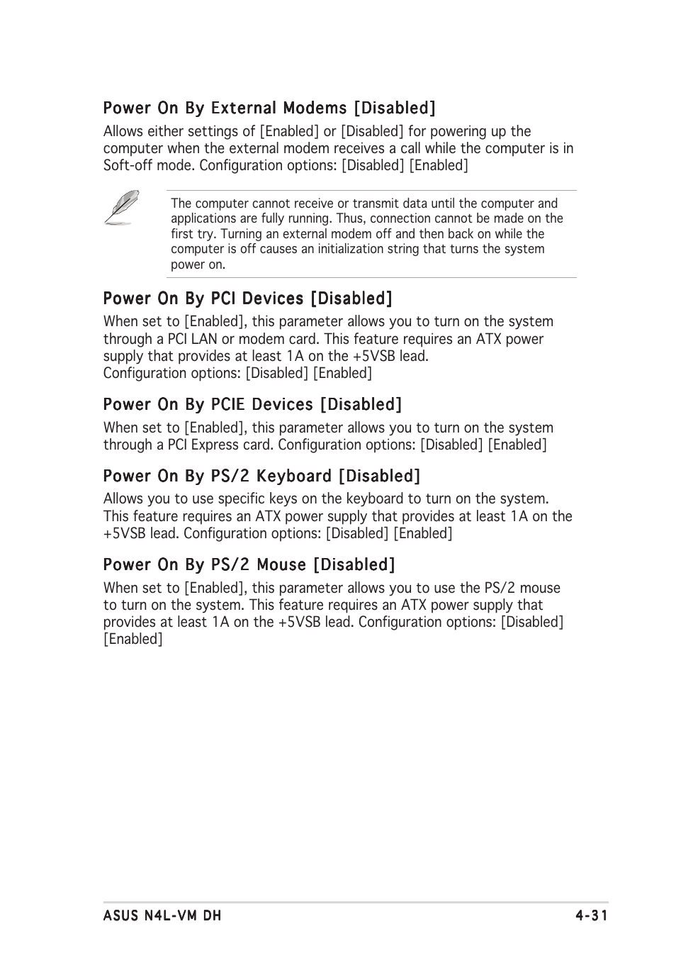 Asus N4L-VM DH User Manual | Page 95 / 148