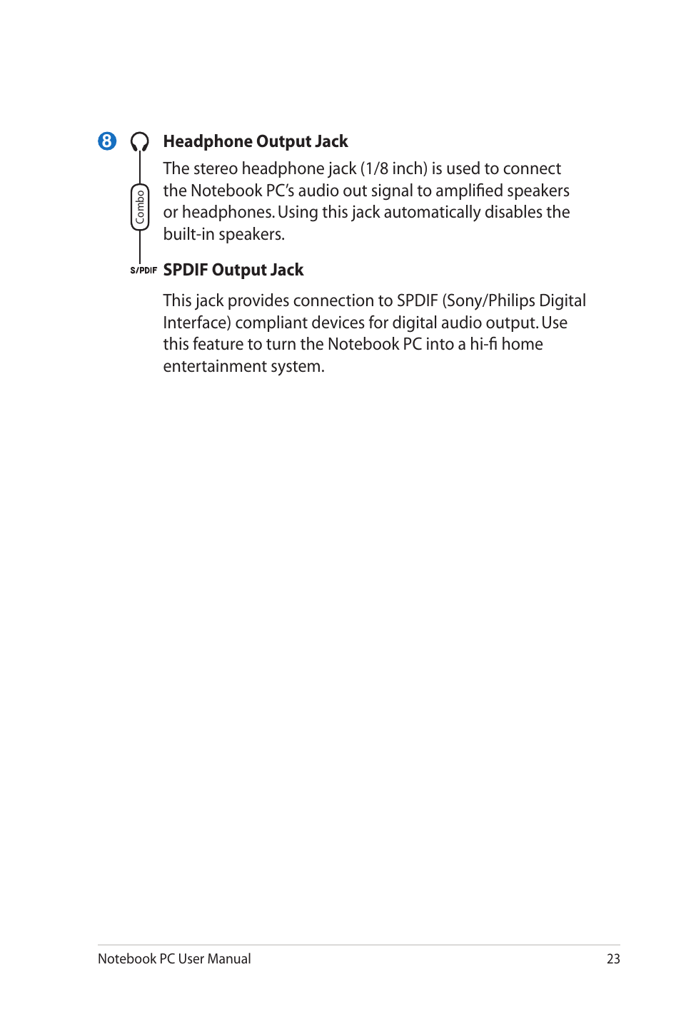 Asus X4KVM User Manual | Page 23 / 114