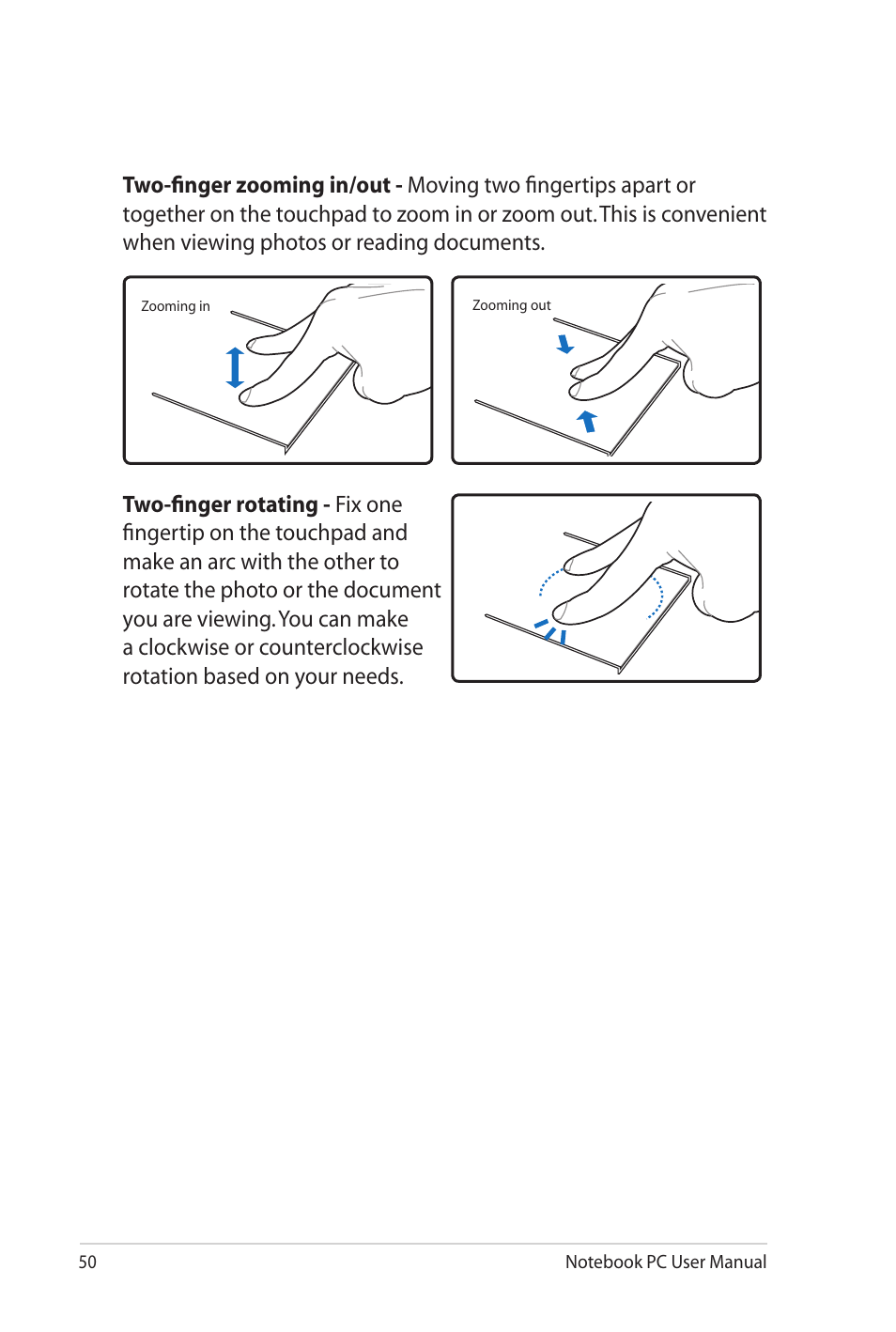 Asus X4KVM User Manual | Page 50 / 114