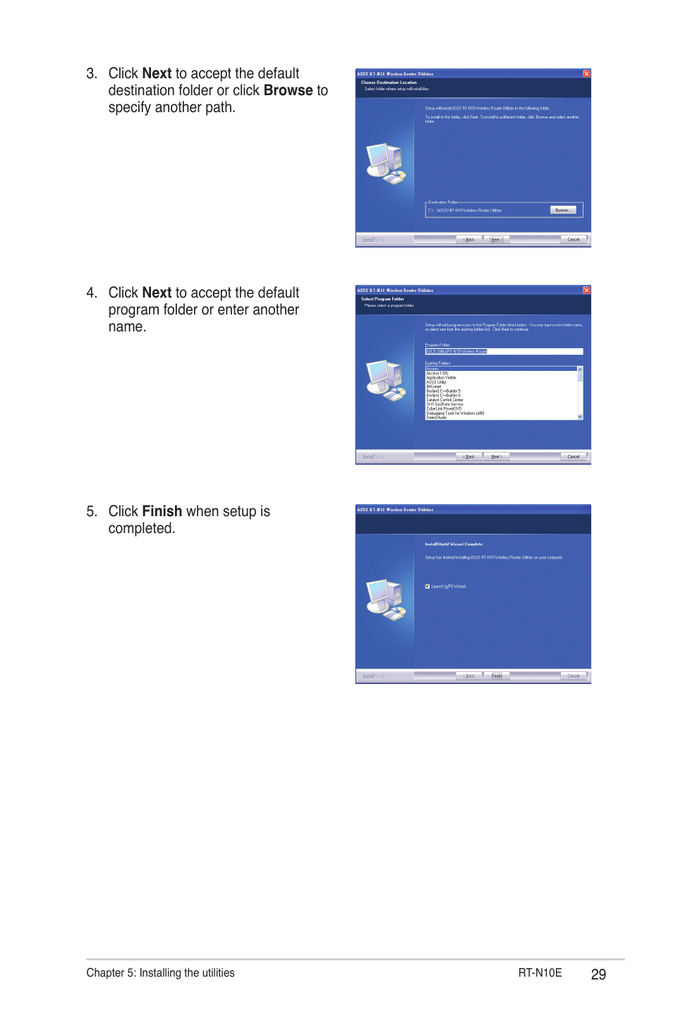 Asus RT-N10E (VER.B1) User Manual | Page 29 / 52