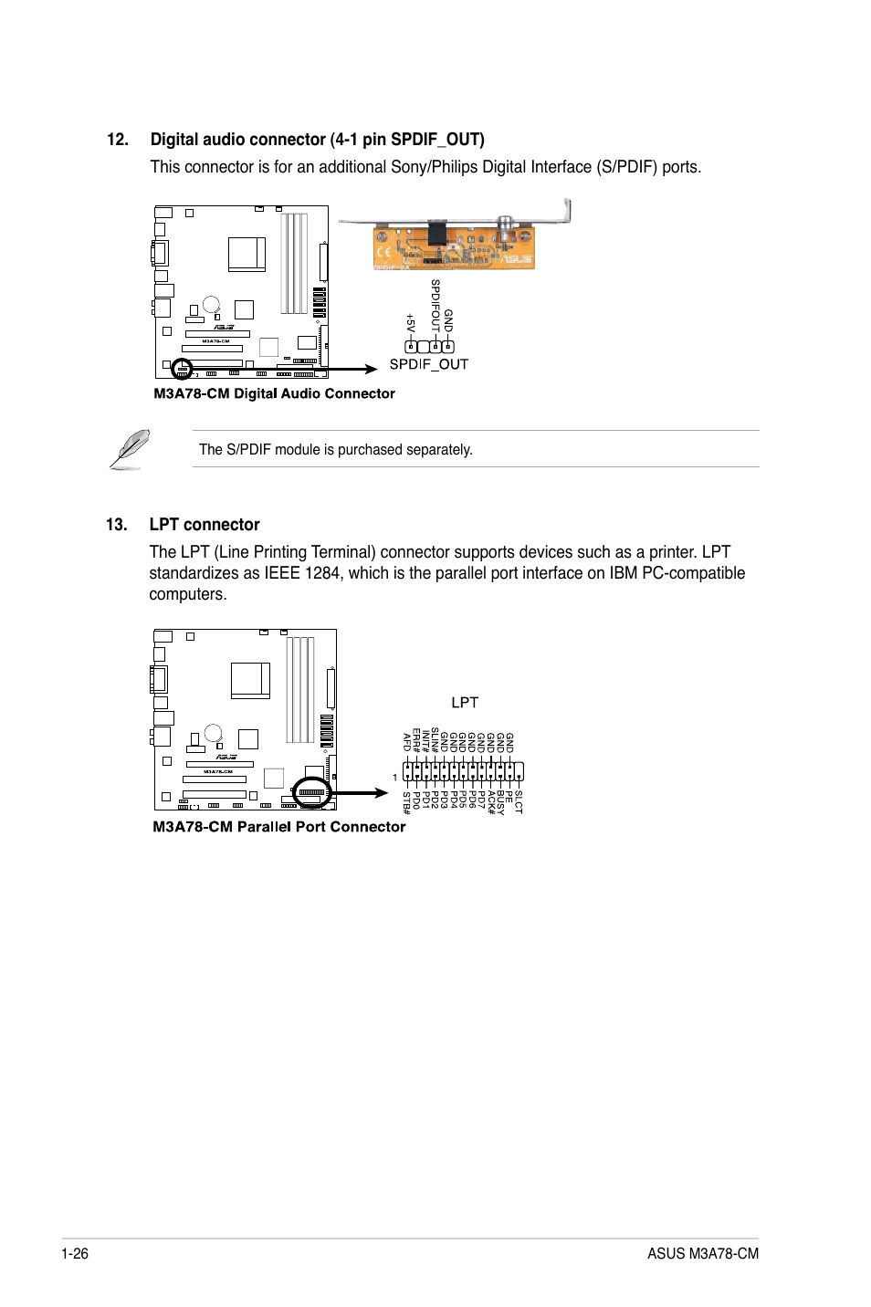 Asus M3A78-CM User Manual | Page 36 / 62