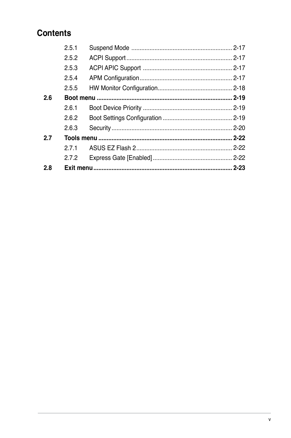 Asus M3A78-CM User Manual | Page 5 / 62