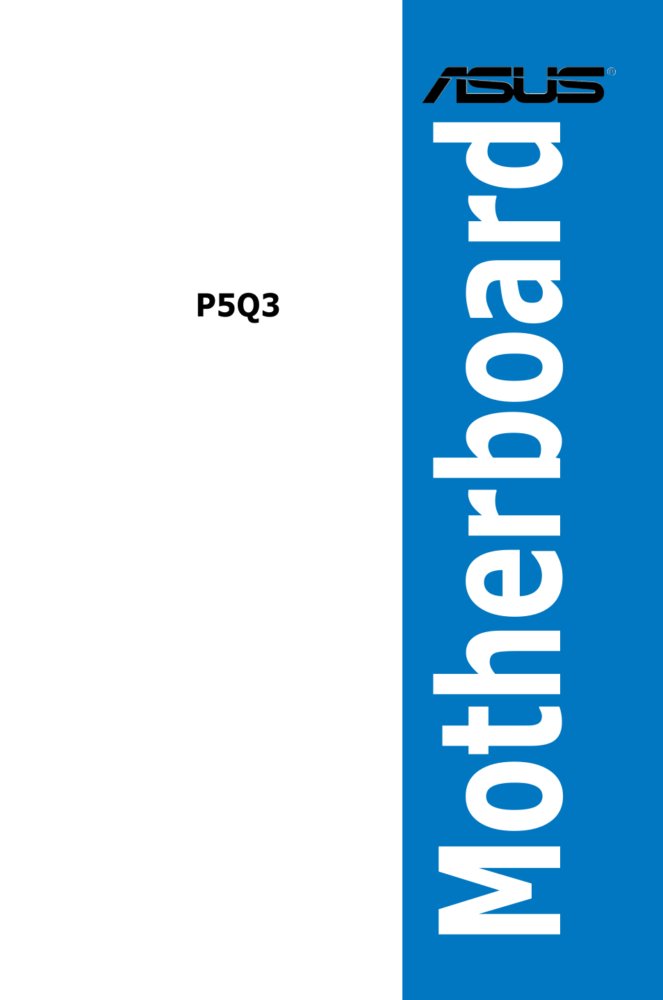 Asus P5Q3 User Manual | 172 pages