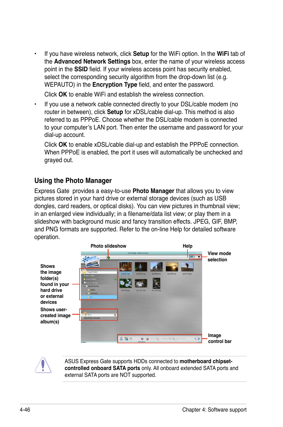 Using the photo manager | Asus P5Q3 User Manual | Page 158 / 172