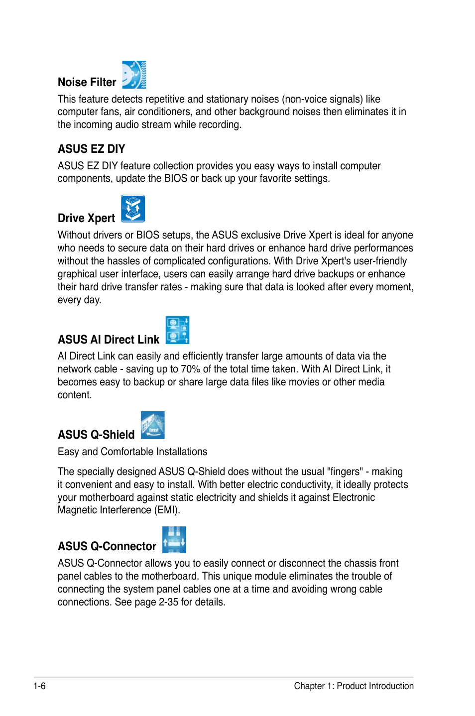 Asus P5Q3 User Manual | Page 22 / 172