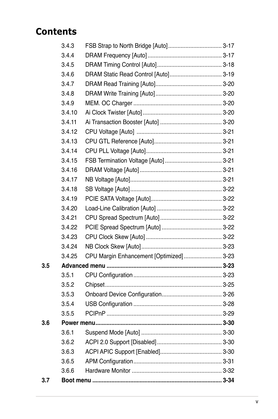 Asus P5Q3 User Manual | Page 5 / 172