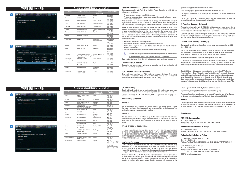 Wps utility - pin | Asus USB-AC53 User Manual | Page 2 / 2