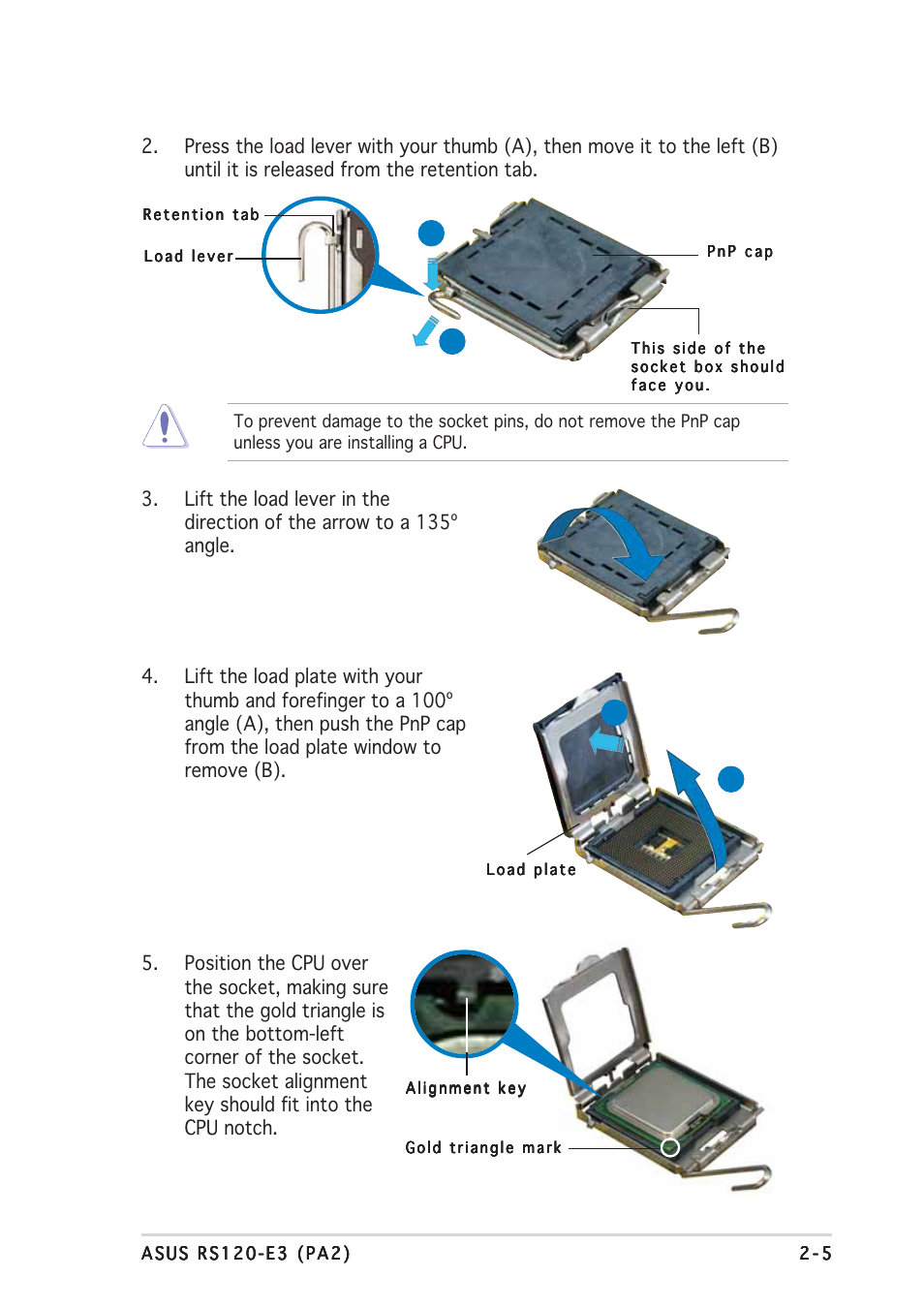 Asus RS120-E3/PA2 User Manual | Page 21 / 168