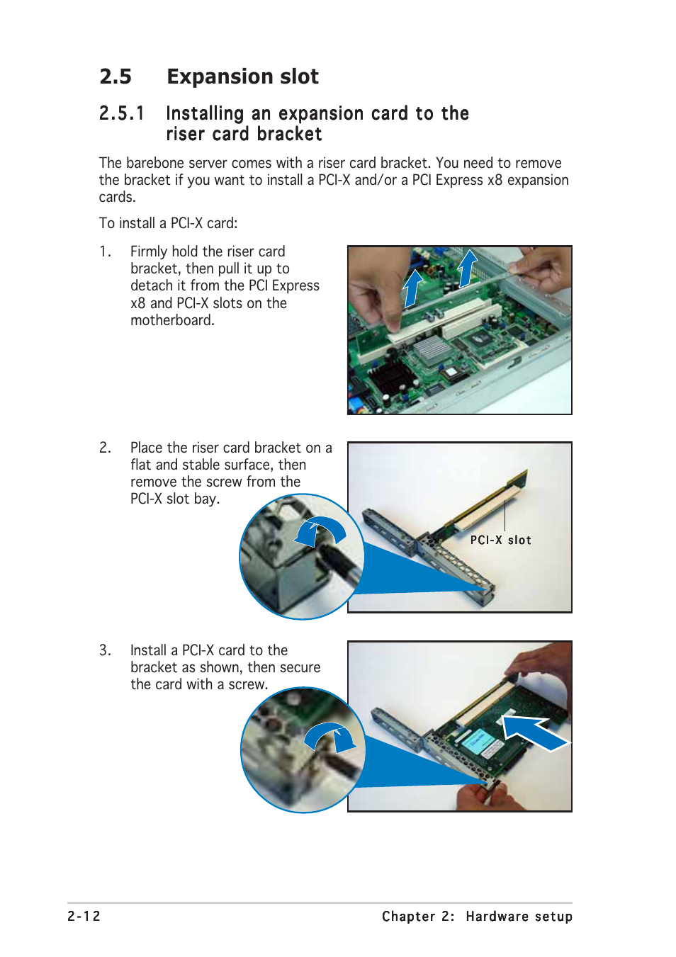 5 expansion slot | Asus RS120-E3/PA2 User Manual | Page 28 / 168