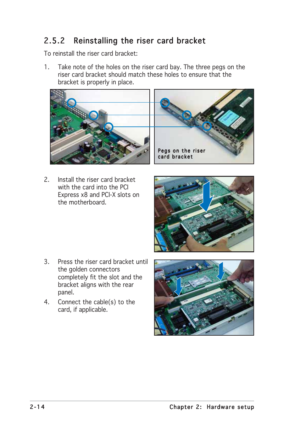 Asus RS120-E3/PA2 User Manual | Page 30 / 168