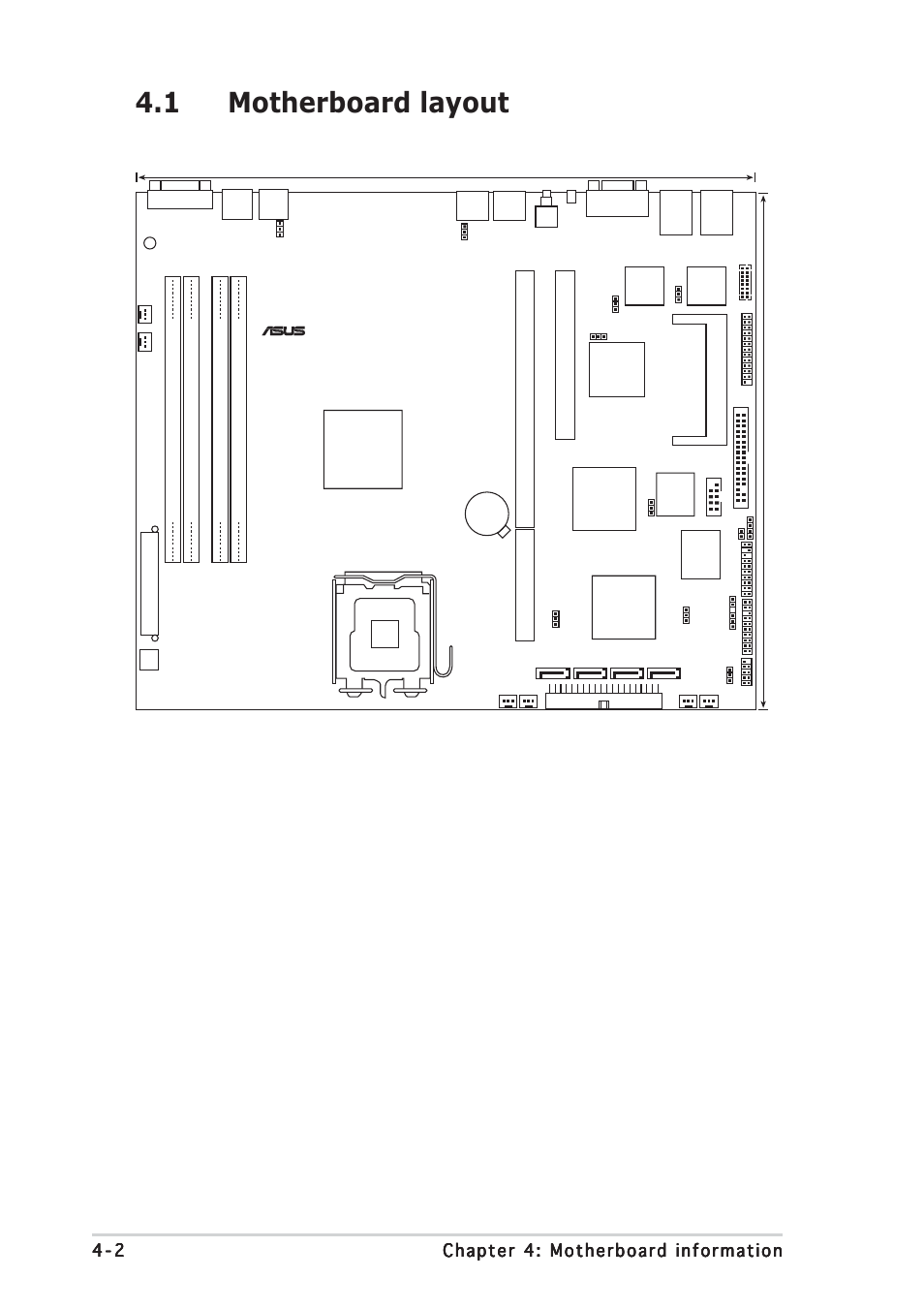 1 motherboard layout, Intel, E7230 | Asus RS120-E3/PA2 User Manual | Page 48 / 168