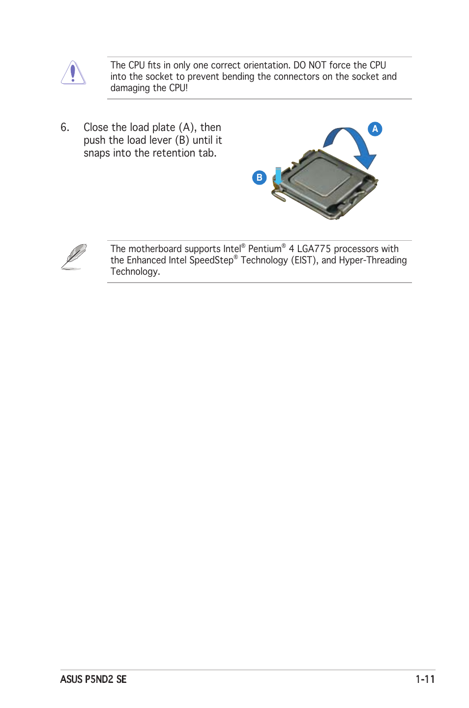 Asus P5ND2 SE User Manual | Page 23 / 100
