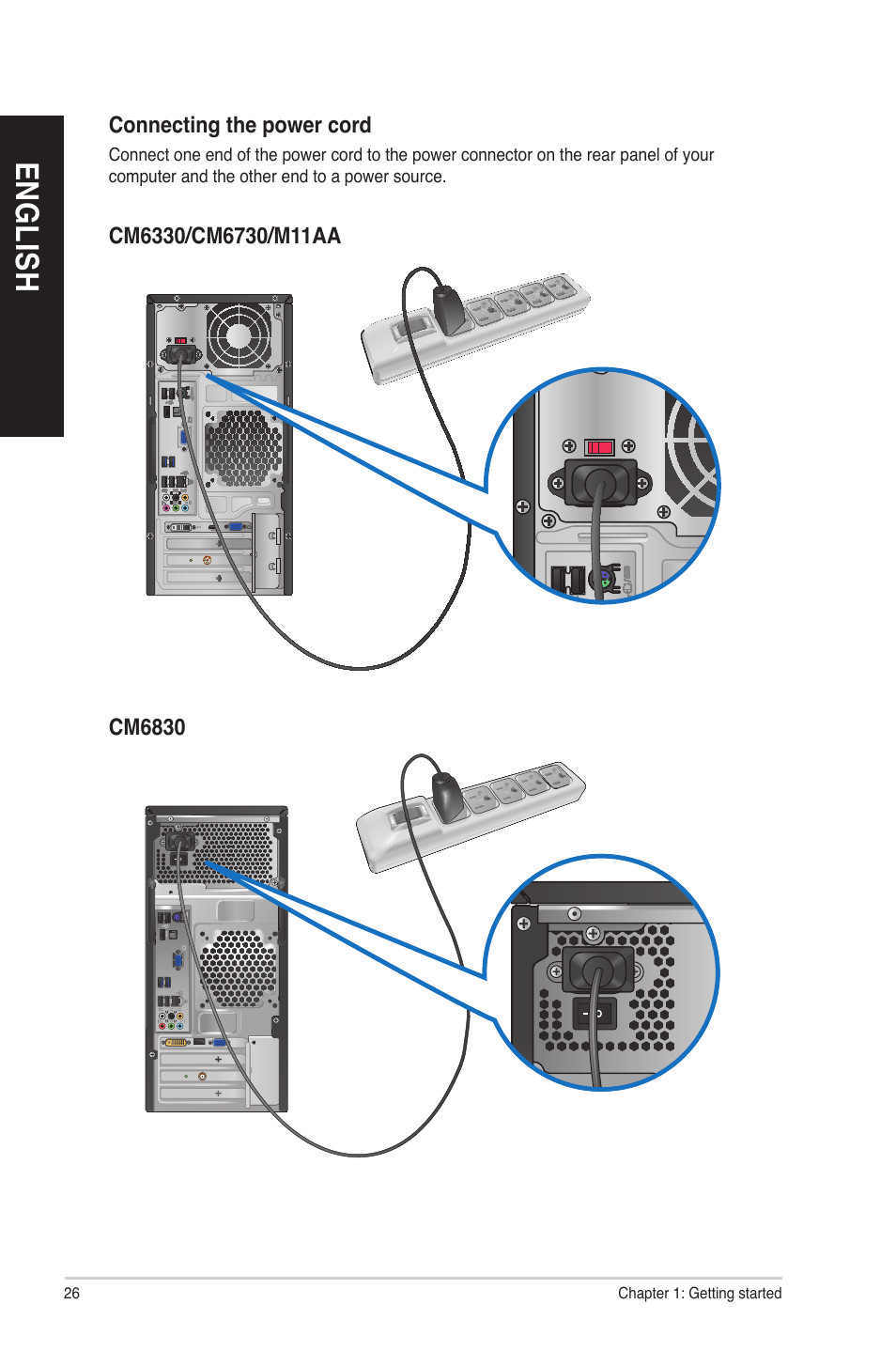 En g lis h en g li sh en g lis h en g li sh | Asus M11AA User Manual | Page 26 / 90