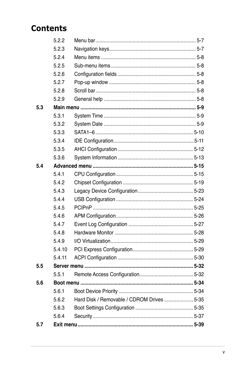 Asus ESC2000 Personal SuperComputer User Manual | Page 5 / 188