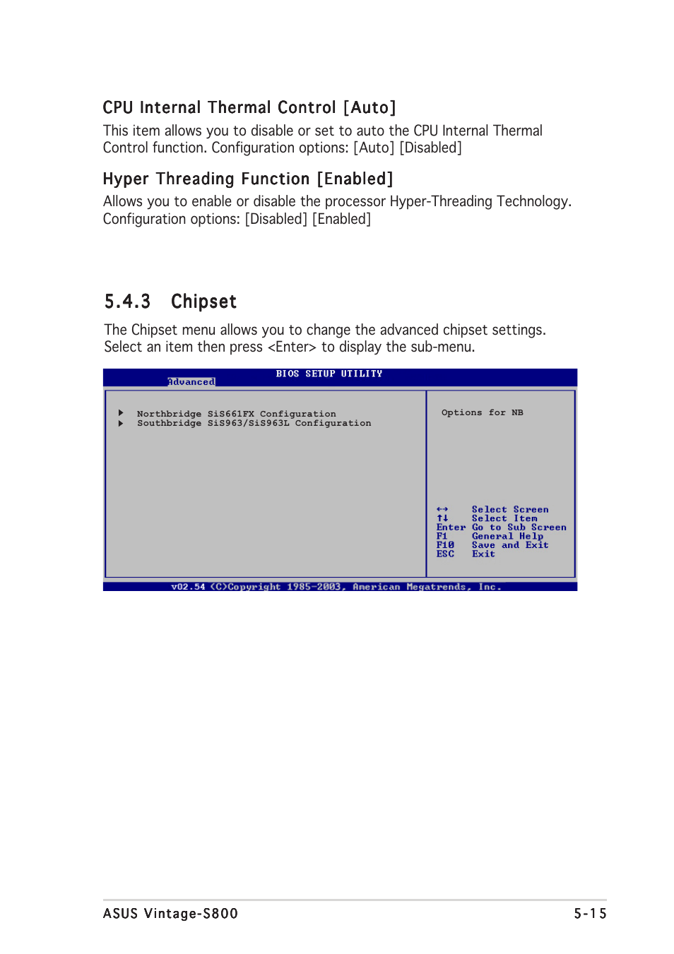 3 chipset chipset chipset chipset chipset | Asus Vintage User Manual | Page 73 / 90