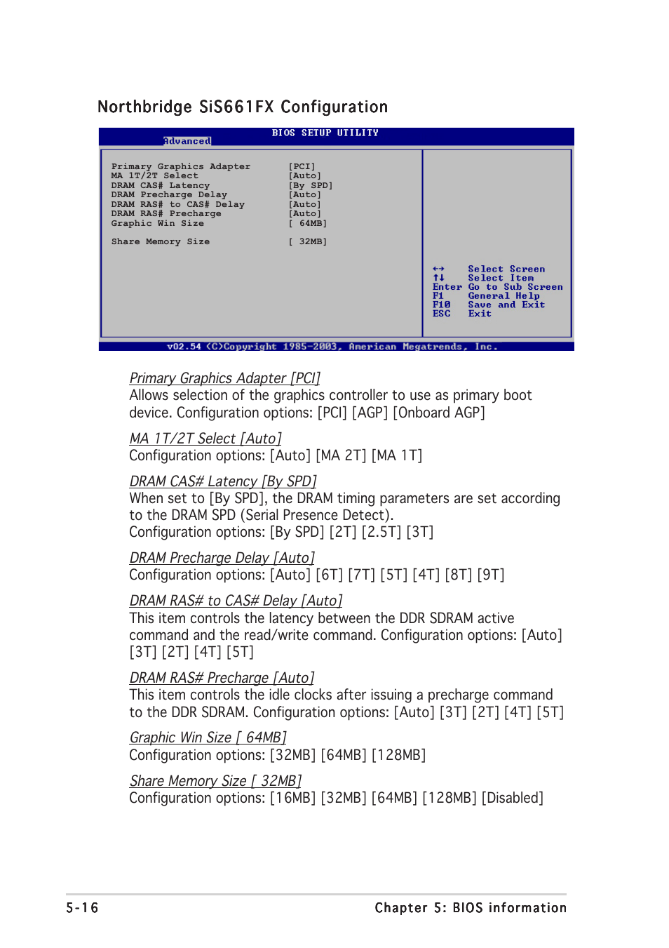 Northbridge sis661fx configuration | Asus Vintage User Manual | Page 74 / 90