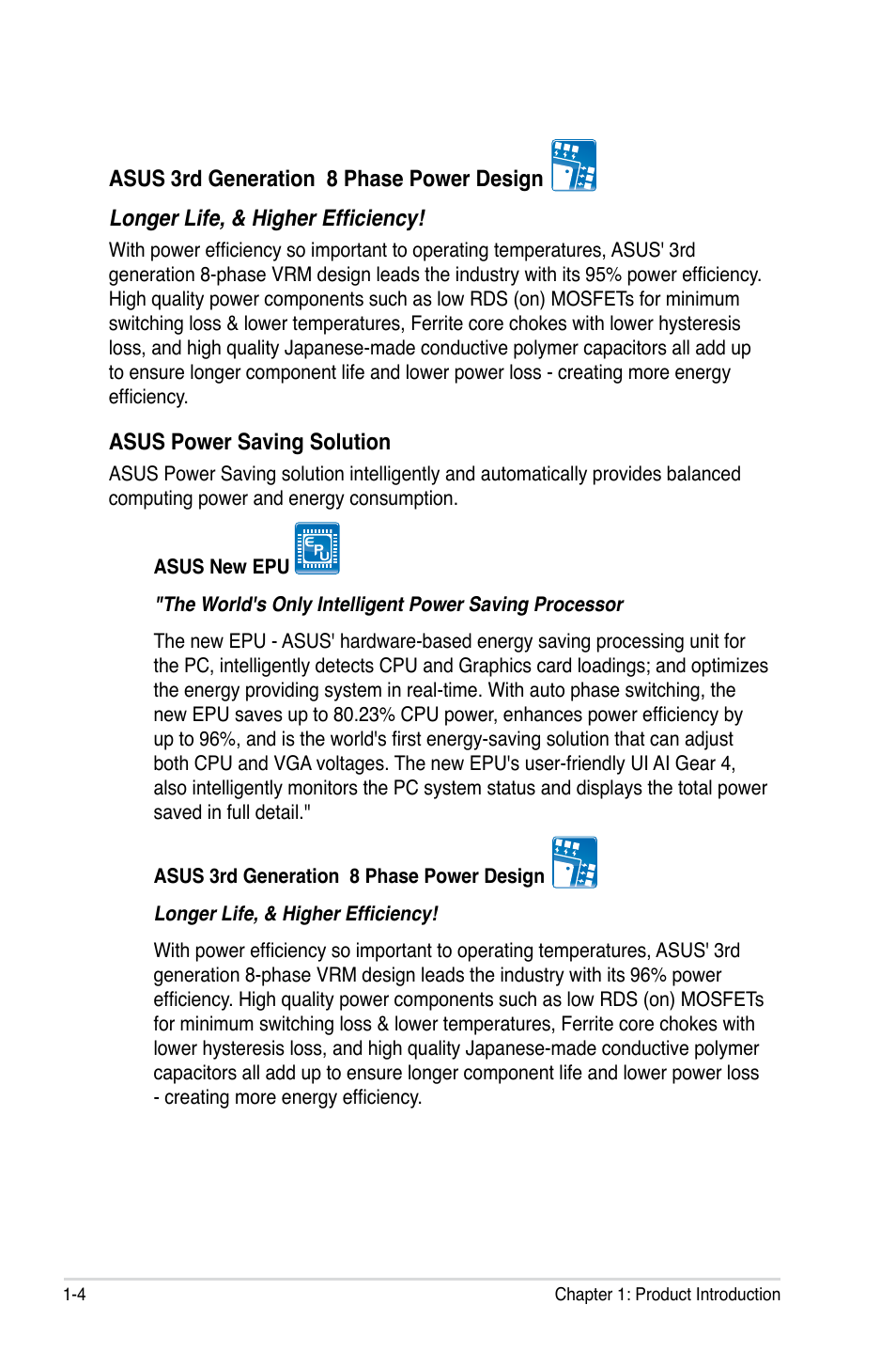 Asus P5QC User Manual | Page 20 / 188