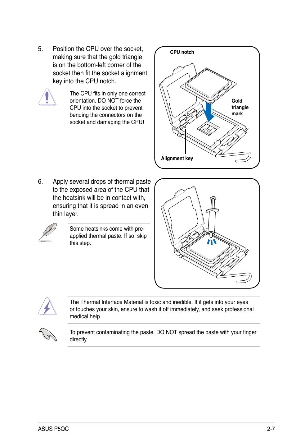 Asus P5QC User Manual | Page 33 / 188