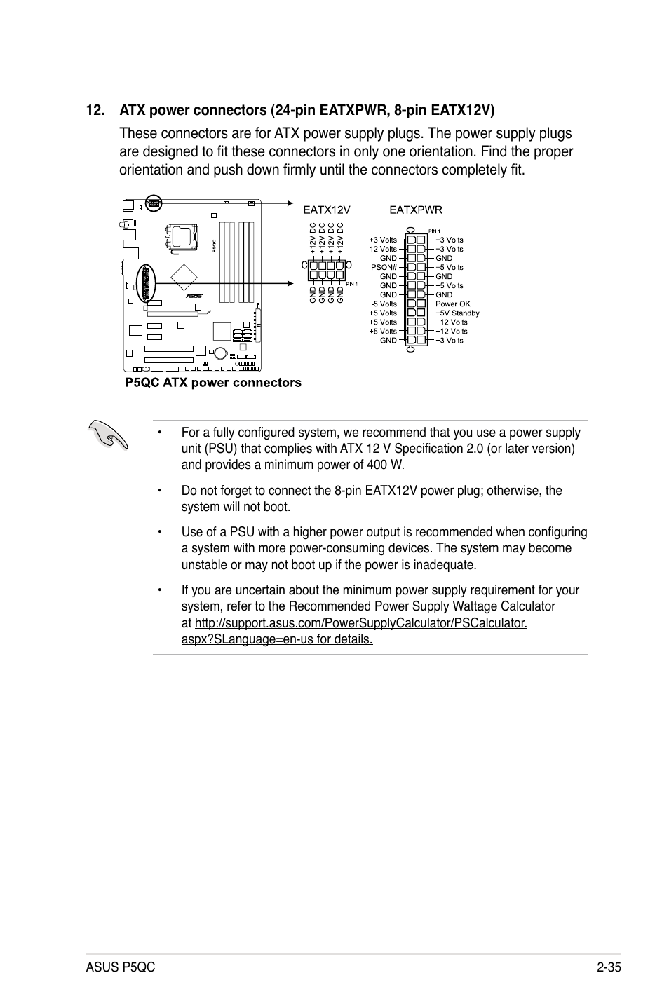 Asus P5QC User Manual | Page 61 / 188