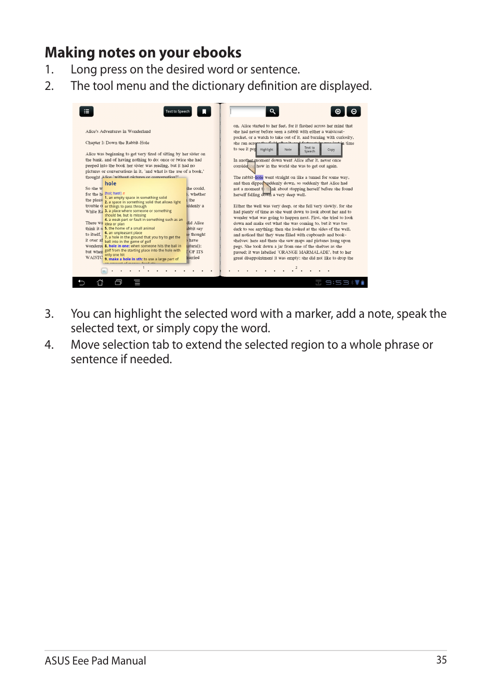 Asus Eee Pad Transformer TF101G User Manual | Page 35 / 56