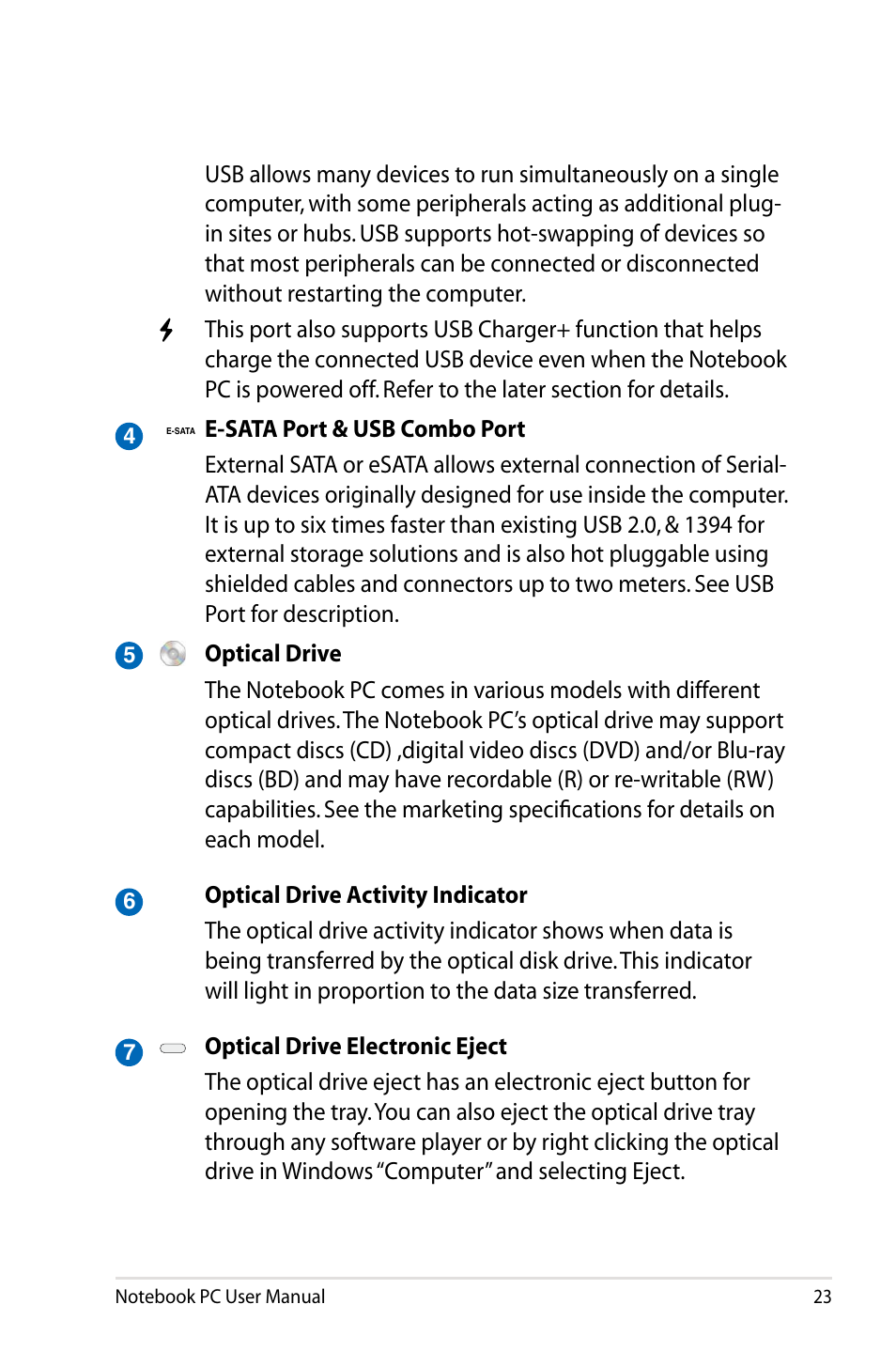 Asus B53S User Manual | Page 23 / 126