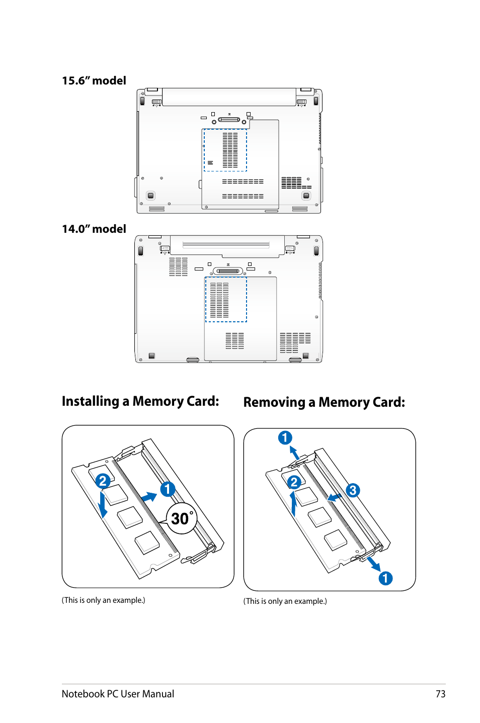 Asus B53S User Manual | Page 73 / 126