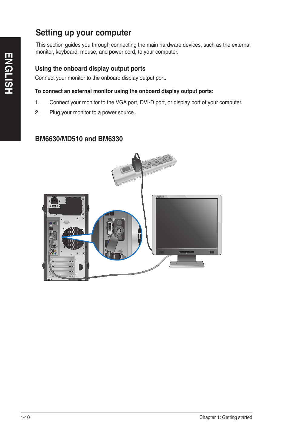 En g lis h en g li sh en g lis h en g li sh | Asus BP6230 User Manual | Page 18 / 62